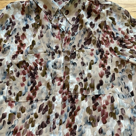 TFNC London button up long sleeve shirt- size Small - Picture 3 of 6